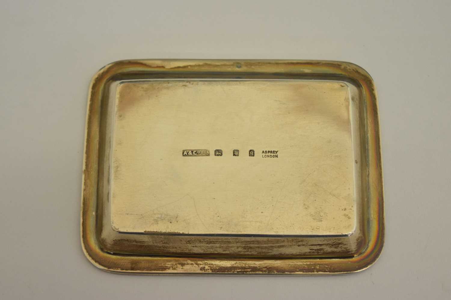 Asprey silver pin tray - Image 2 of 2