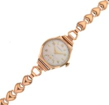 Winegartens - Lady's 9ct gold cased cocktail watch