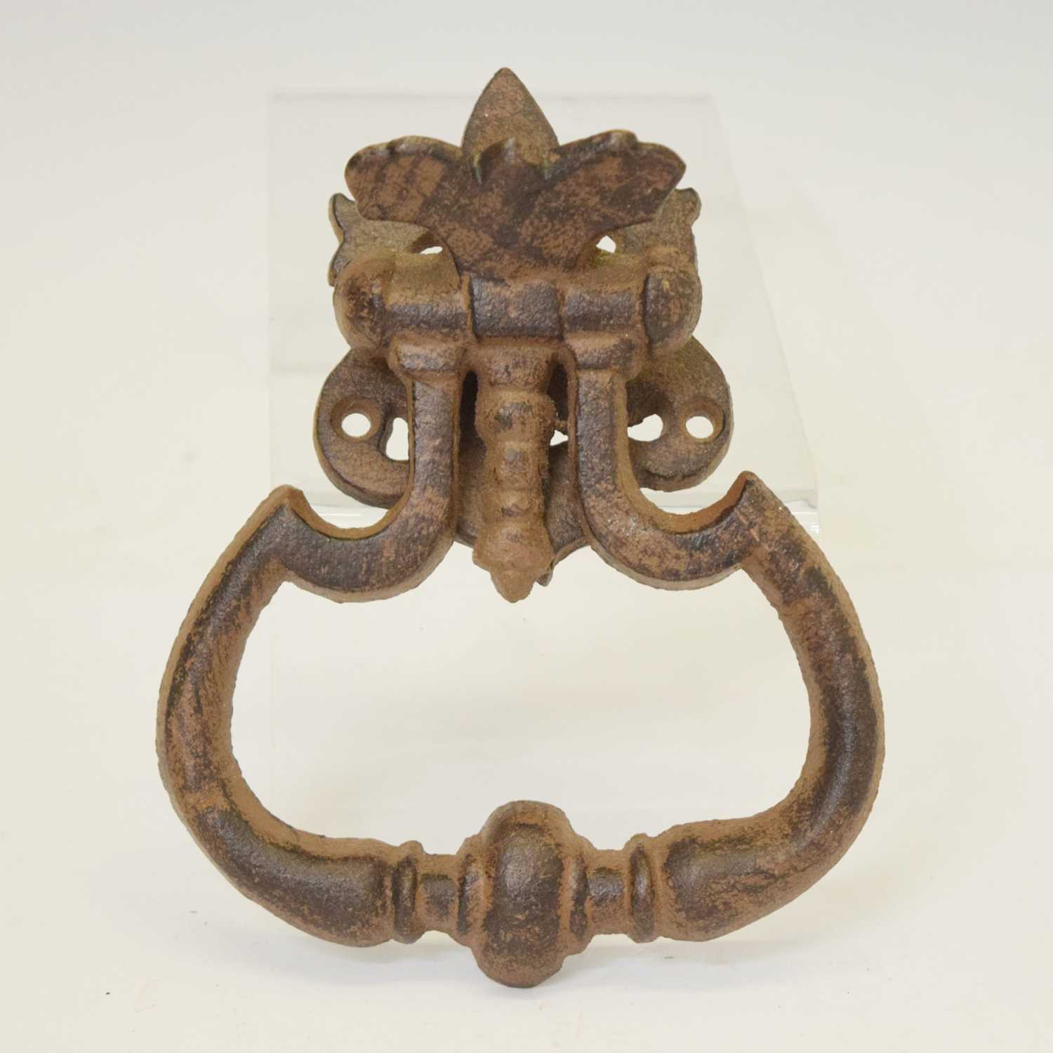 Large cast iron door knocker