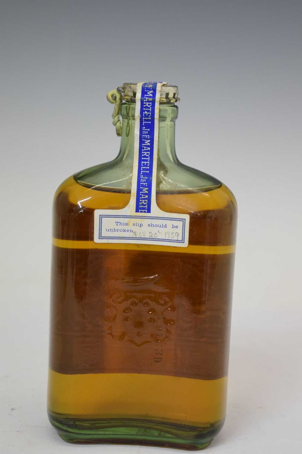 1959 Martell 3-star cognac 34cl - Image 2 of 4