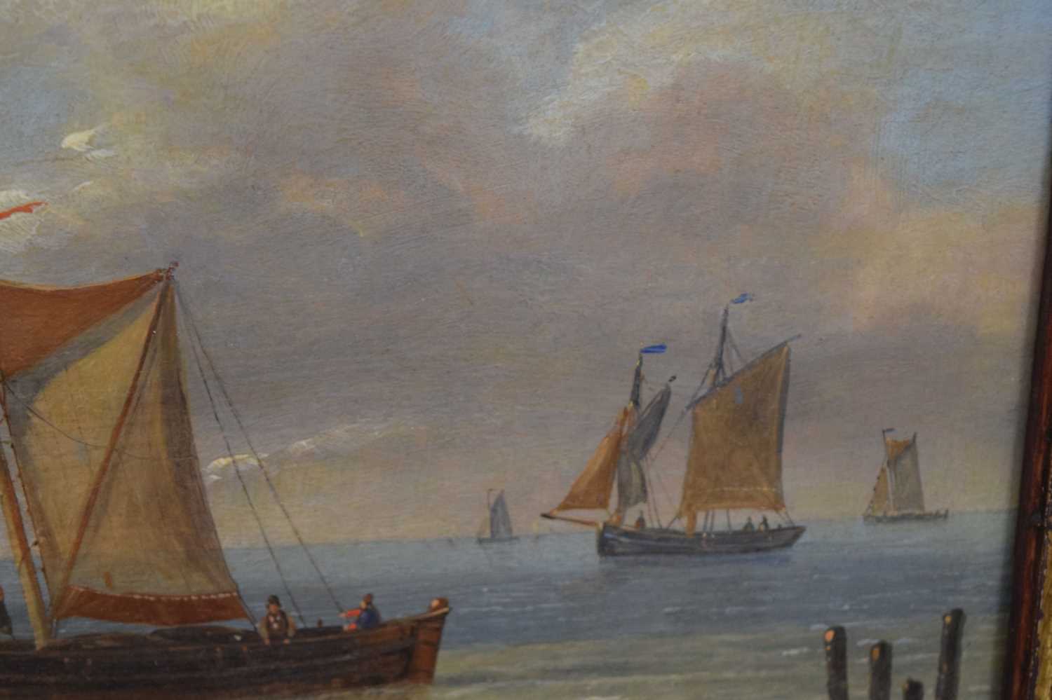 Pair of 19th century style maritime studies - Image 11 of 13