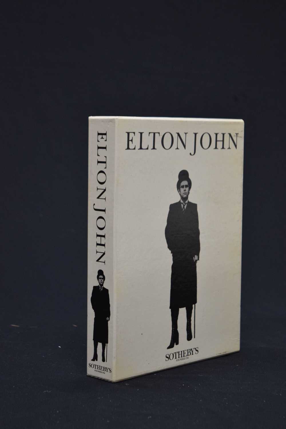 Sotheby's Elton John auction catalogue set from 6th-9th September 1988 - Image 2 of 9