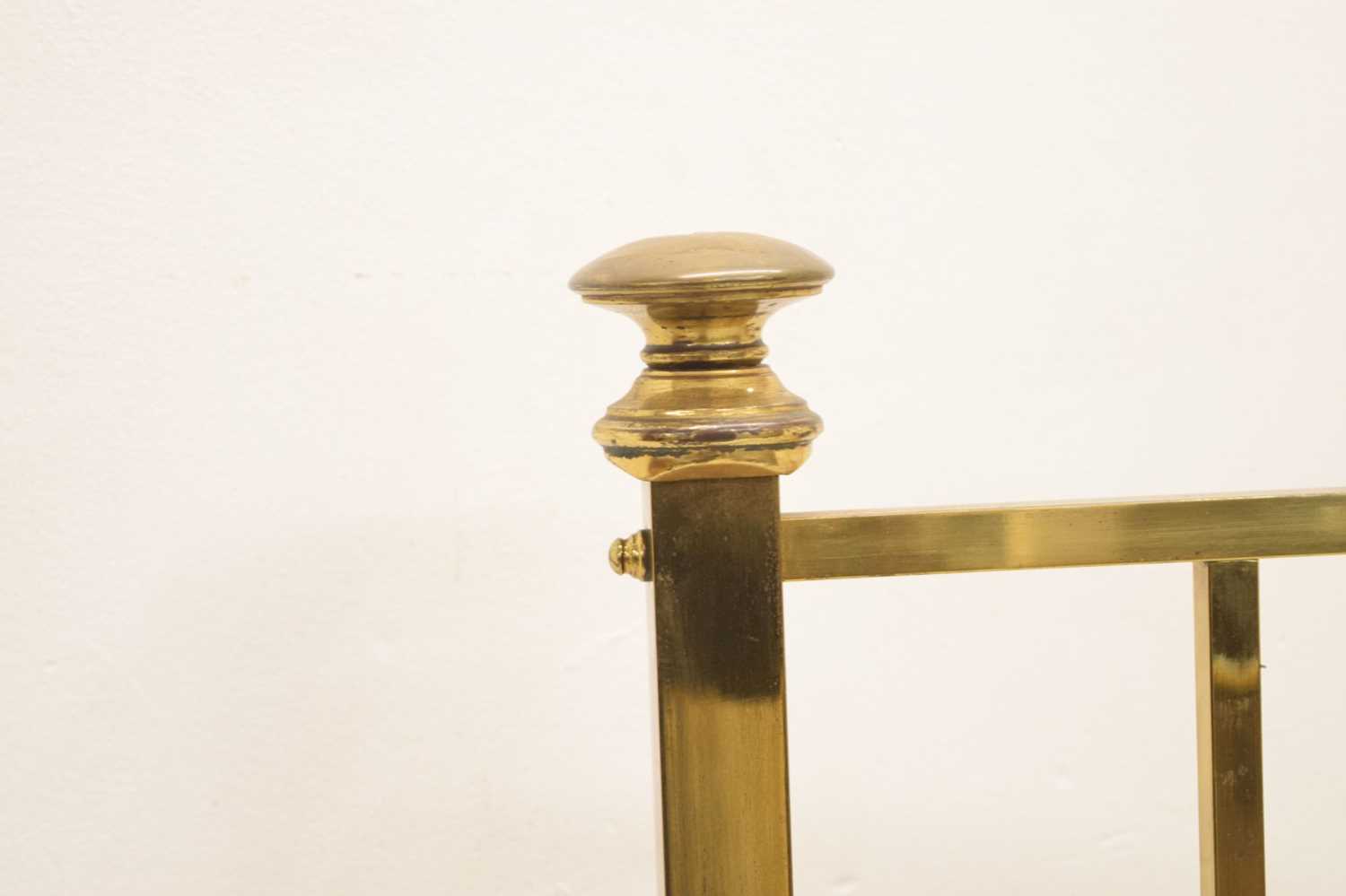 Edwardian brass Queen-size bed - Image 9 of 11