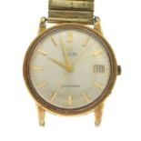 Omega - Gentleman's Seamaster gold plated bracelet watch