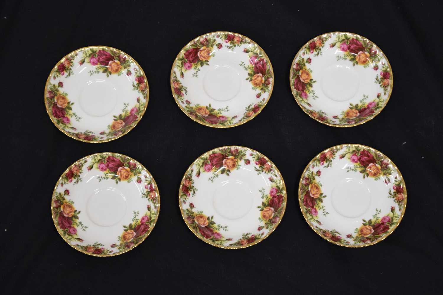 Royal Albert 'Old Country Roses' tea set for six persons - Image 4 of 13