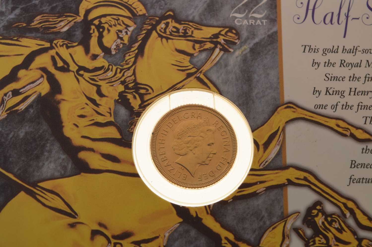Royal Mint Elizabeth II 2000 gold half sovereign in presentation pack - Image 5 of 5