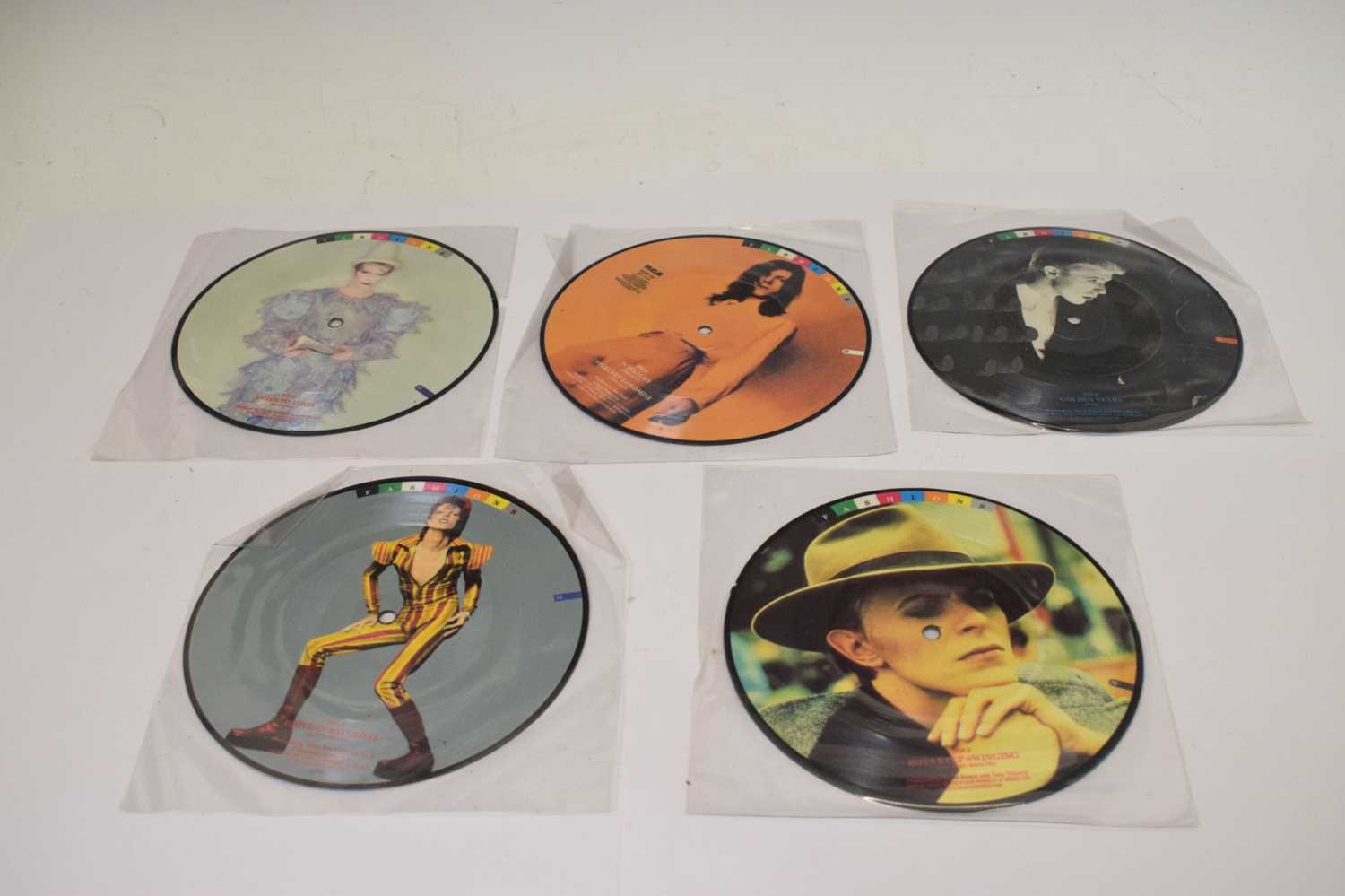 Group of five David Bowie 'Fashions' double-sided picture discs - Image 7 of 12