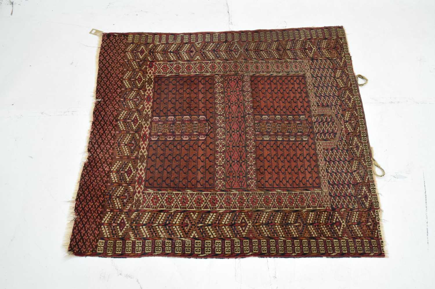 Two Eastern Ensi rugs - Image 9 of 18