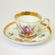 Meissen cabinet cup and saucer