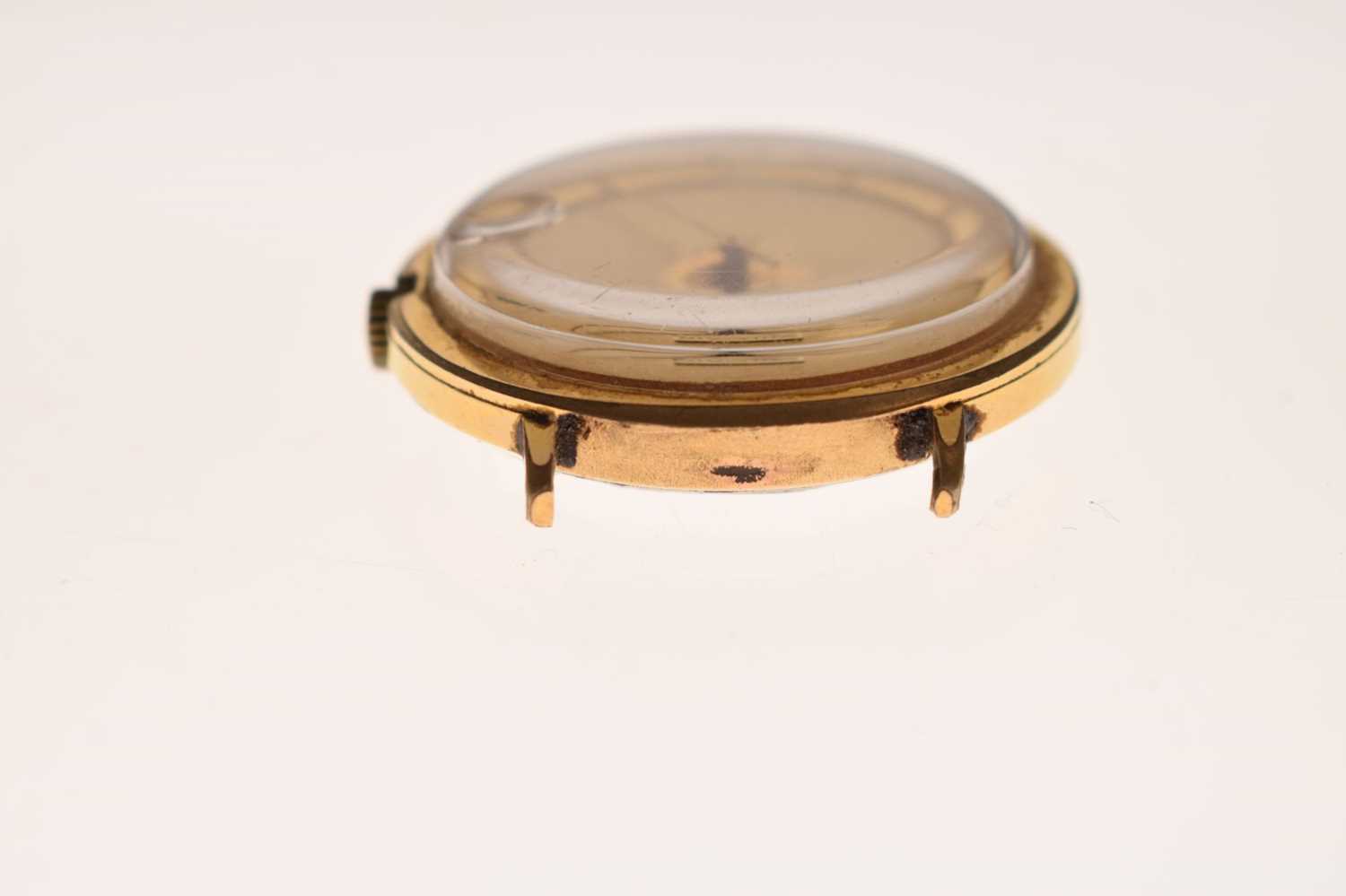 Vulcain Centenary - Gentleman's vintage gold plated watch head - Image 4 of 9