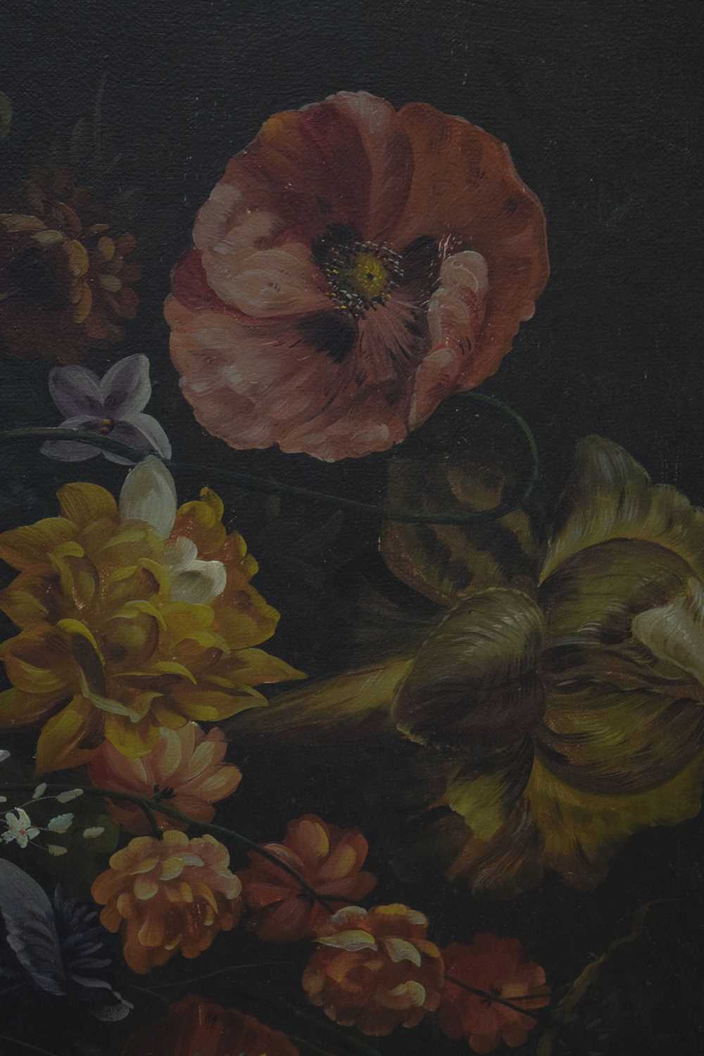 20th century Continental School - Still life with flowers, in 17th century taste - Image 7 of 10