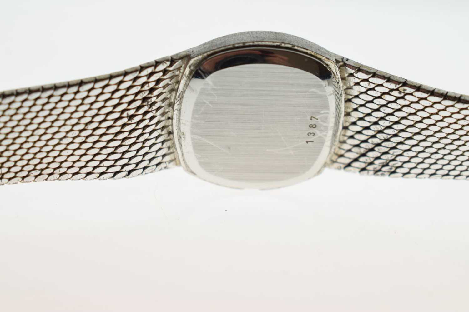 Omega - Lady's De Ville silver '925' bracelet watch - Image 8 of 9