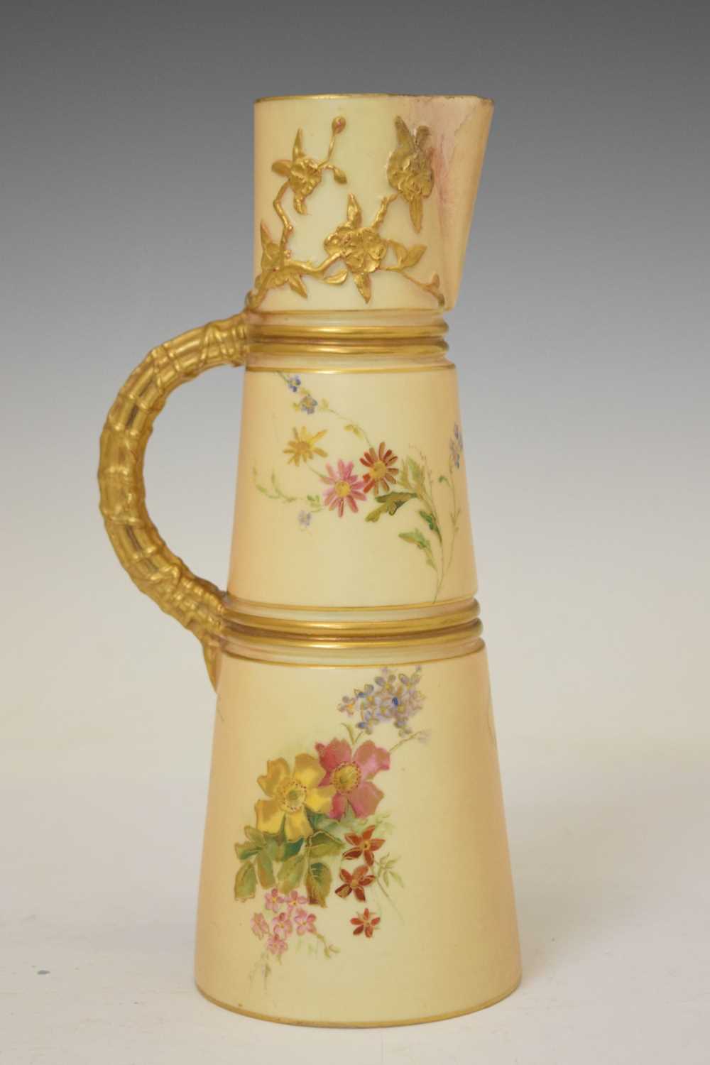 Selection of Royal Worcester blush ivory porcelain - Image 12 of 14