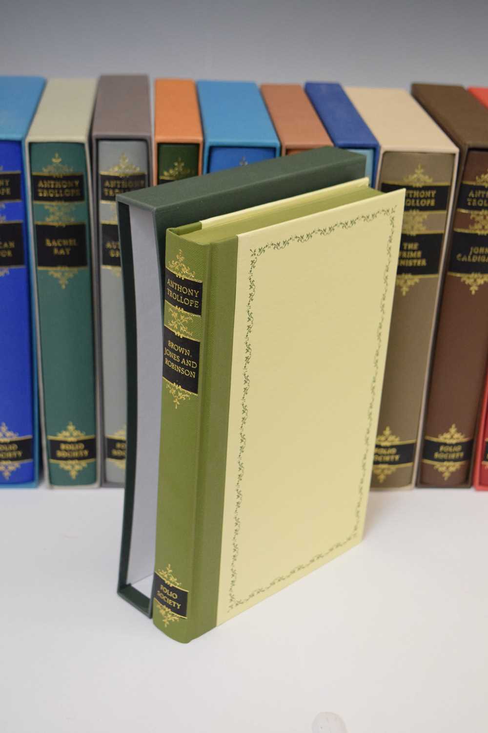 Twelve books by Anthony Trollope, Folio Society editions in slipcases - Image 6 of 8