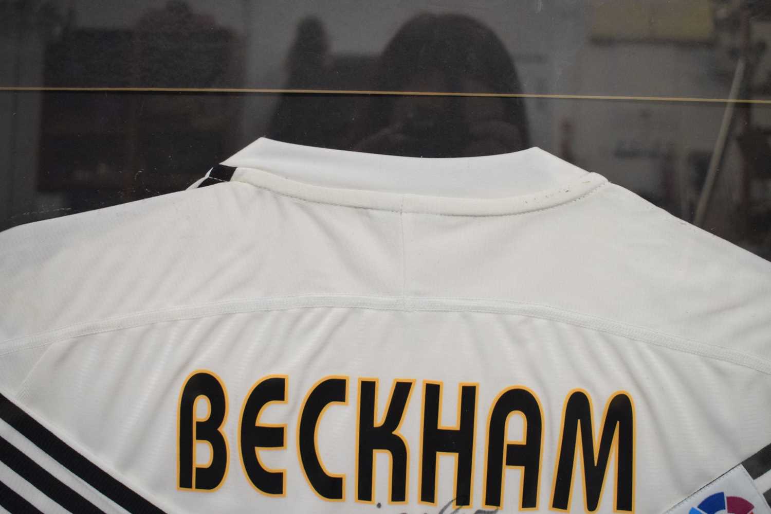 David Beckham signed Real Madrid football shirt - Image 3 of 11