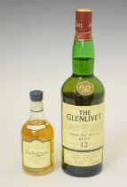 Glenlivet 12 year single malt whisky and Dalwhinnie whisky (2)