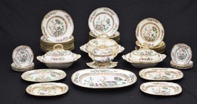Late 19th century 'India Tree' part dinner service