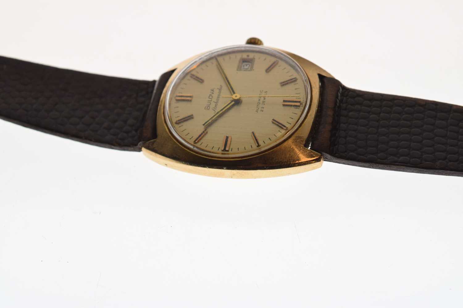 Bulova - Gentleman's Ambassador 9ct gold cased wristwatch, ref. 779-1 - Image 8 of 9