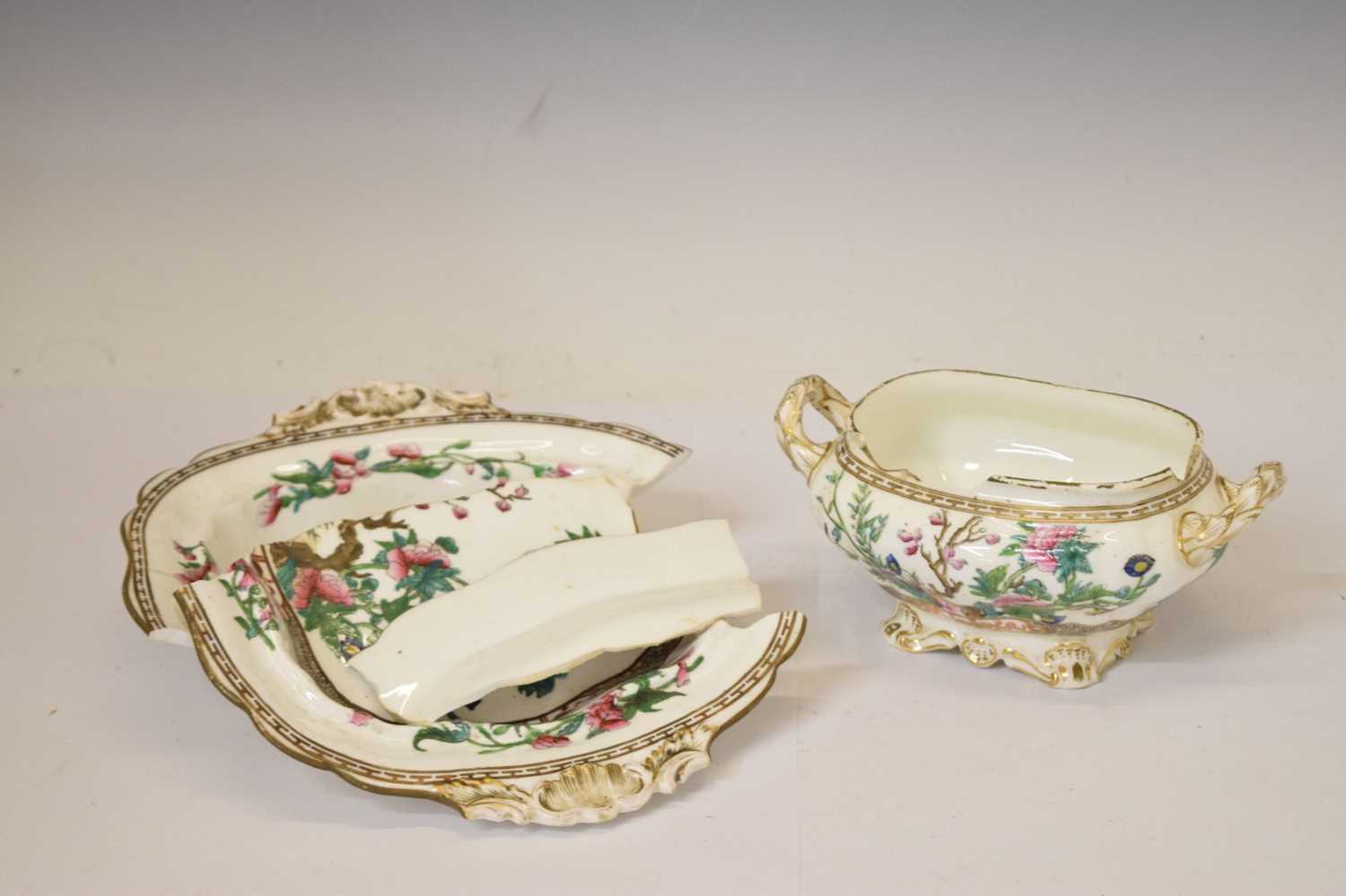 Late 19th century 'India Tree' part dinner service - Image 16 of 16
