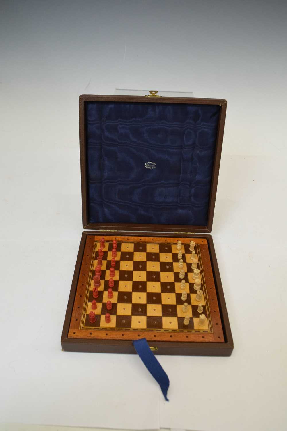 20th century travel chess set by Jaques of London - Image 2 of 7