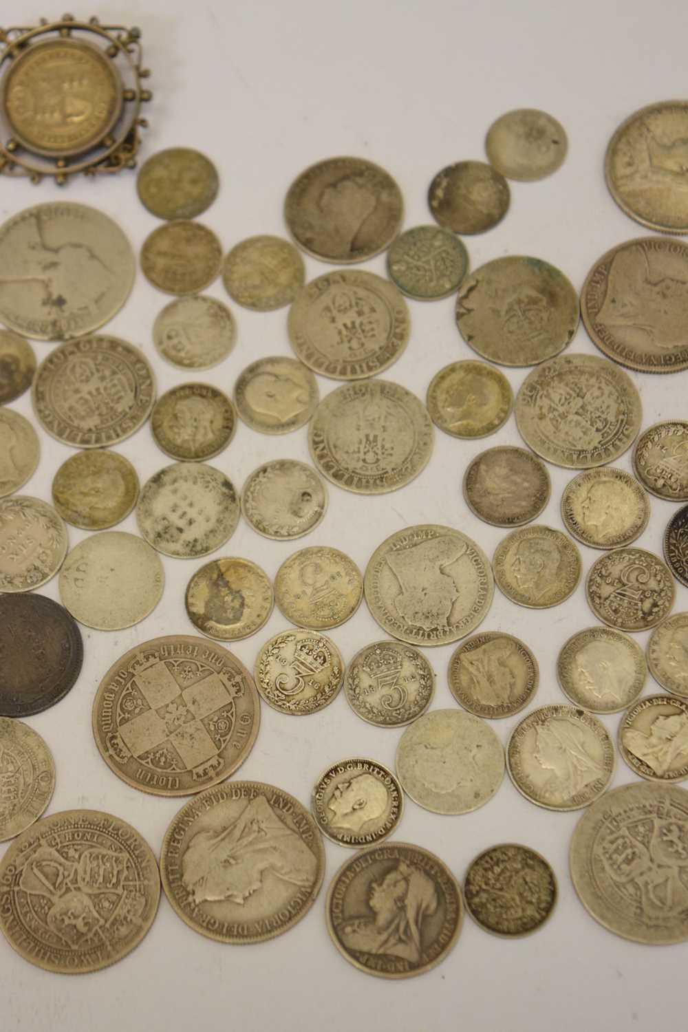 Quantity of mainly Victorian silver coinage - Image 3 of 5