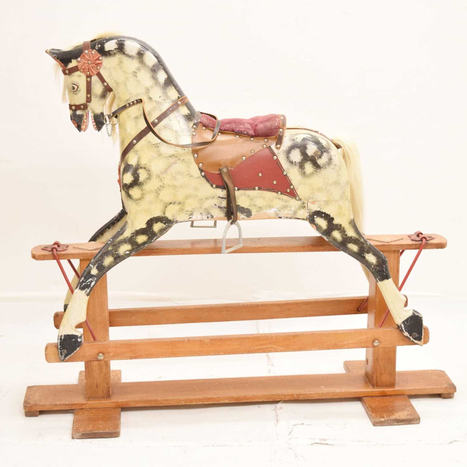 Mid 20th century child’s rocking horse