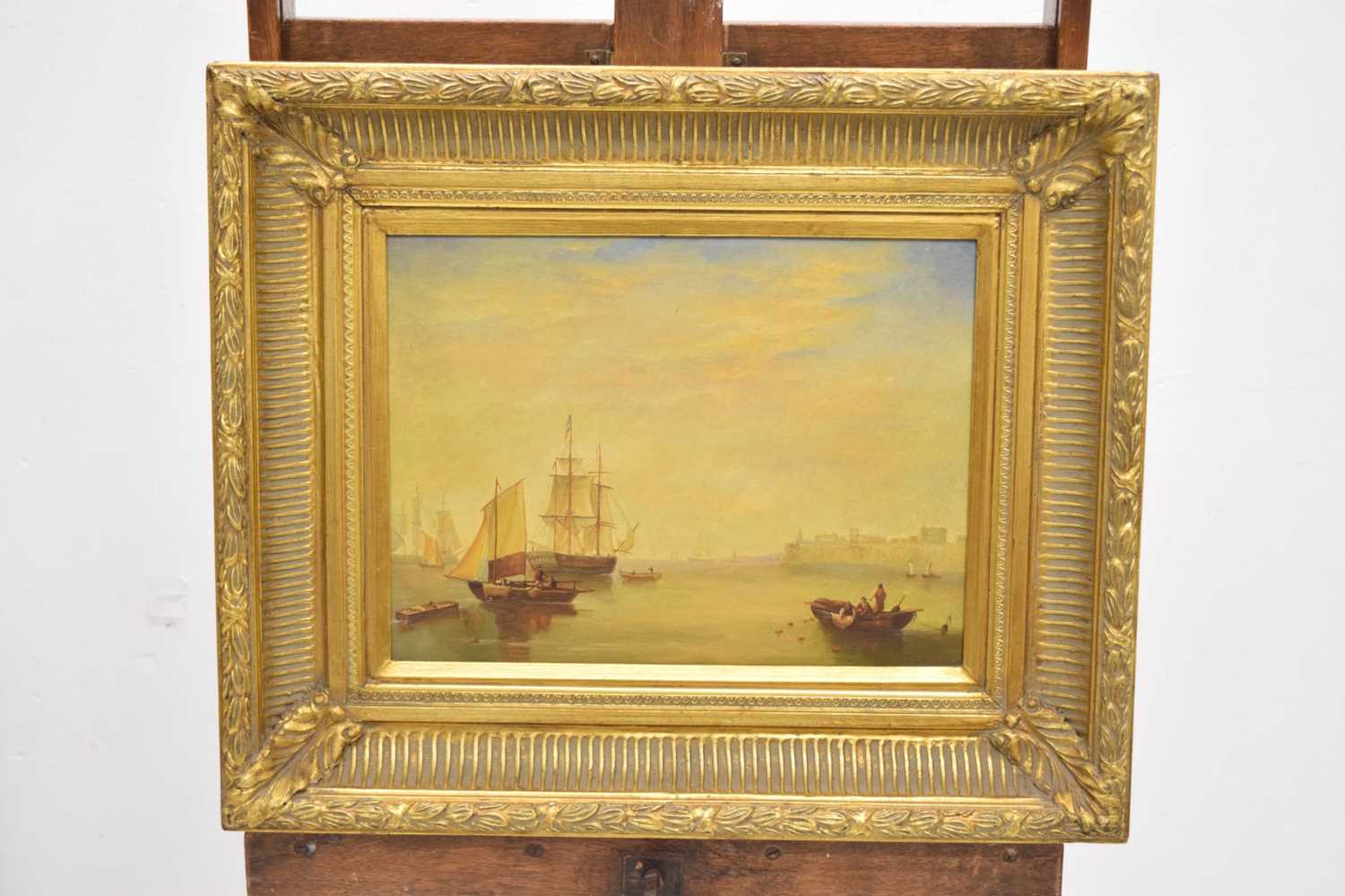 20th century Continental School - Oil on panel - Pair of maritime studies - Image 14 of 15