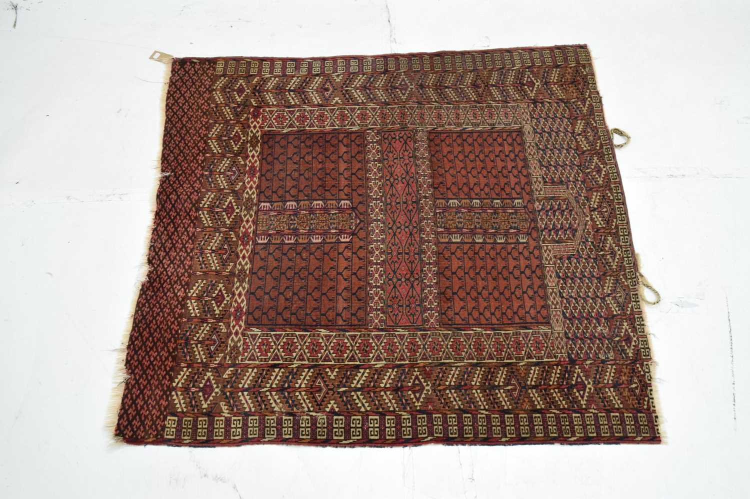 Two Eastern Ensi rugs - Image 10 of 18