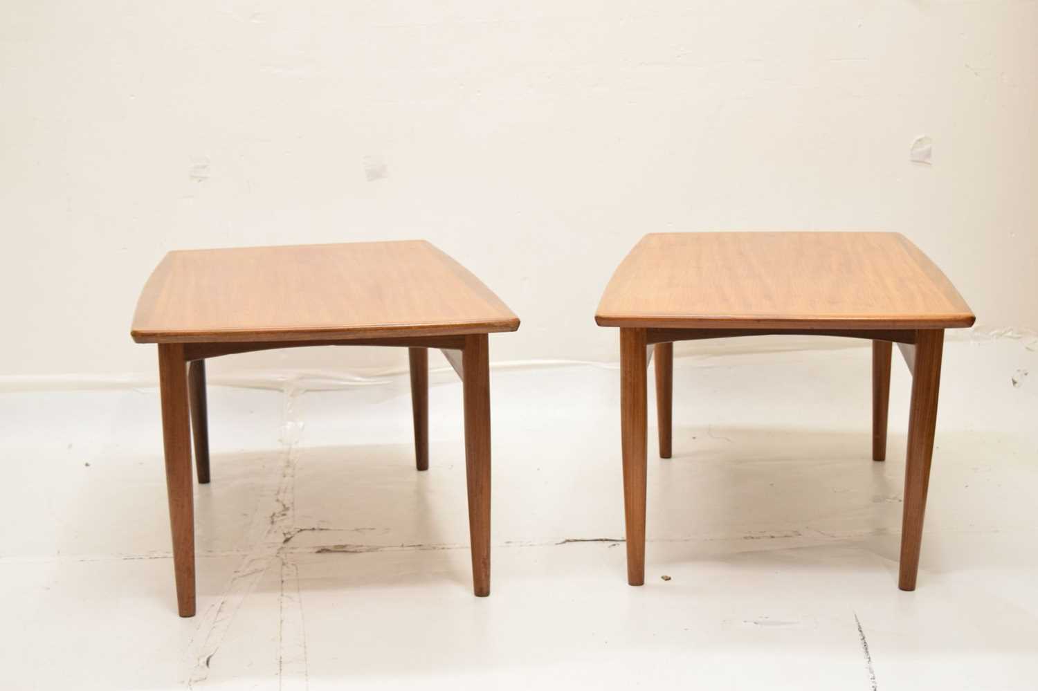 Pair of teak coffee tables, in the manner of G-Plan - Image 11 of 14