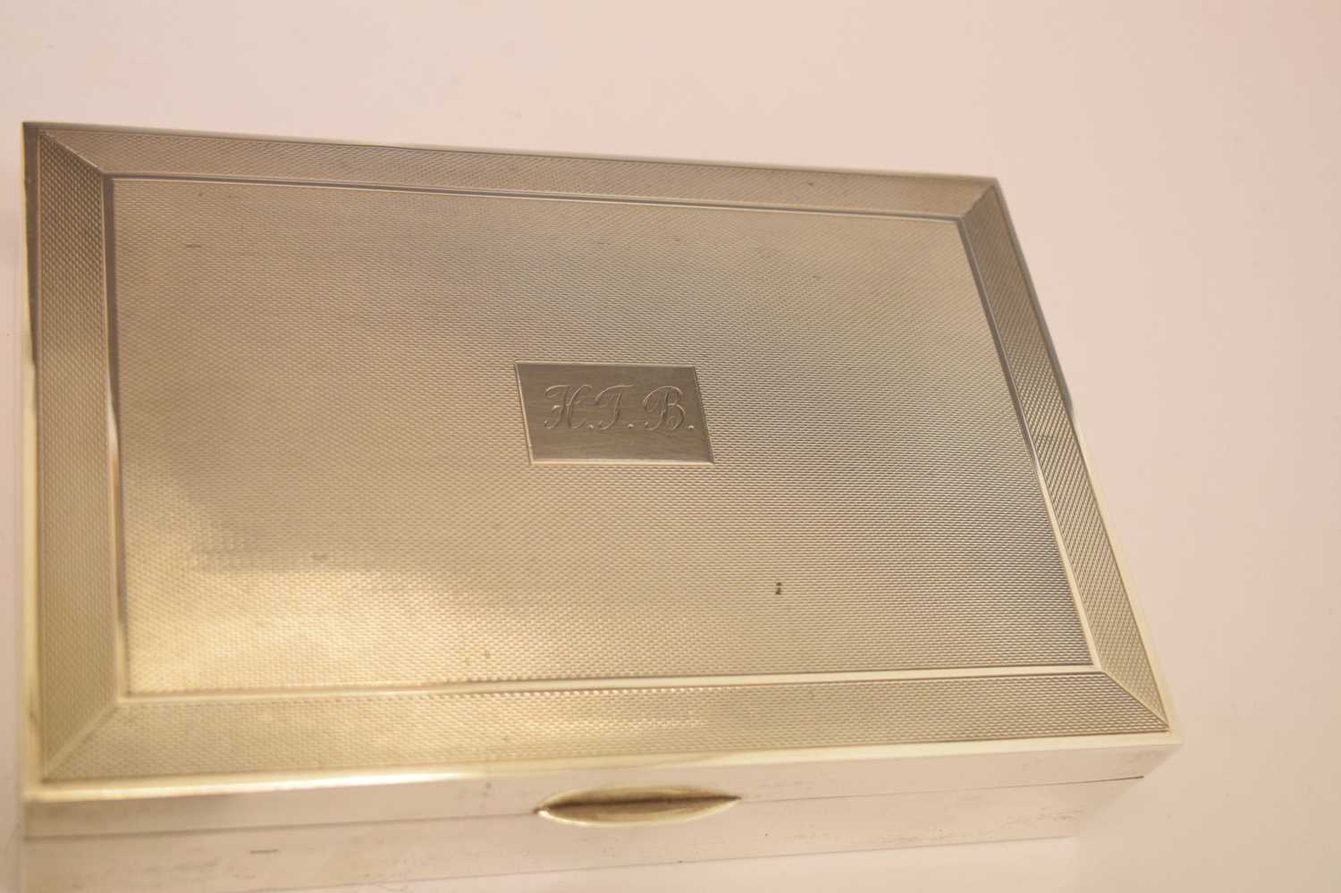 Three silver table top boxes - Image 4 of 10