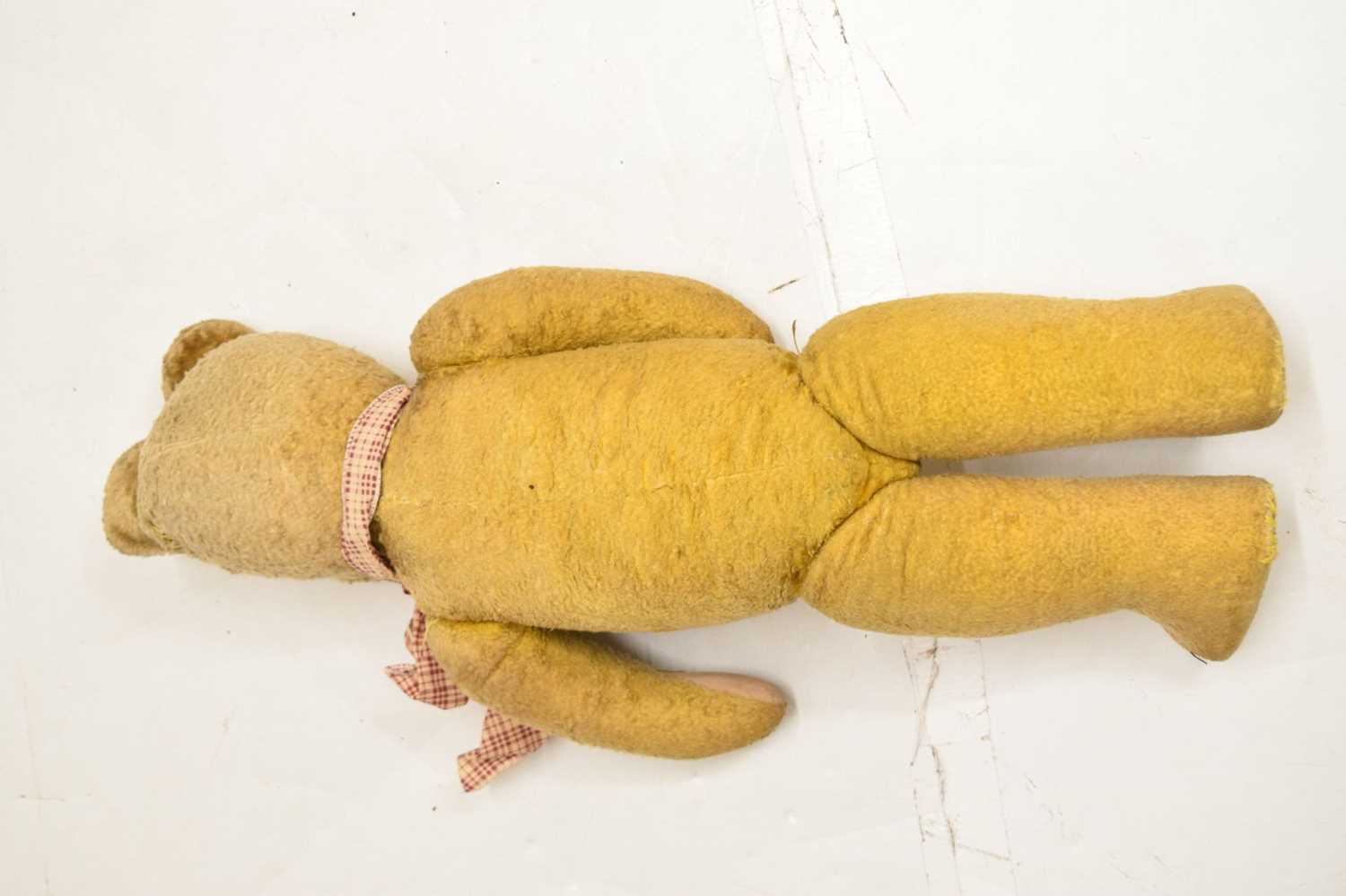 Child's vintage golden mohair teddy bear, with jointed limbs and three others - Image 3 of 9