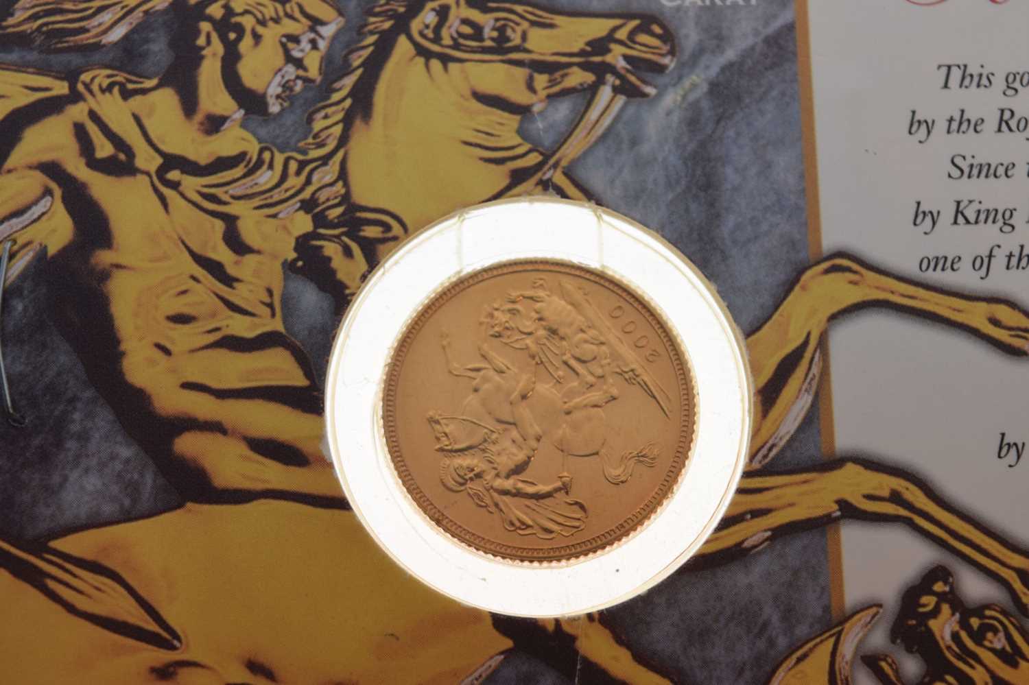 Royal Mint Elizabeth II 2000 gold sovereign in presentation pack - Image 4 of 4
