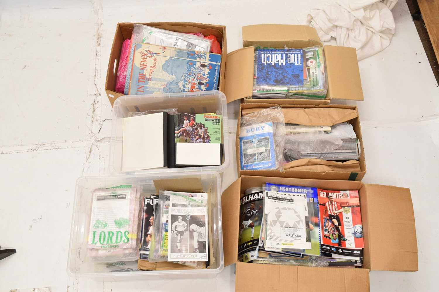 Large quantity of Fulham related football programmes and books - Image 2 of 9
