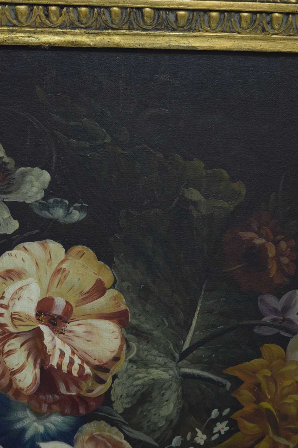 20th century Continental School - Still life with flowers, in 17th century taste - Image 6 of 10