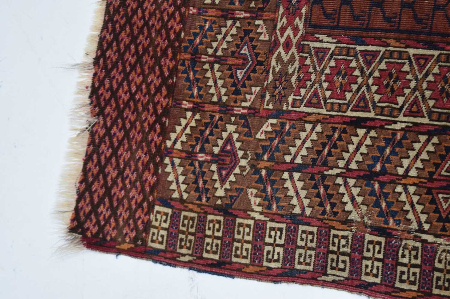 Two Eastern Ensi rugs - Image 17 of 18