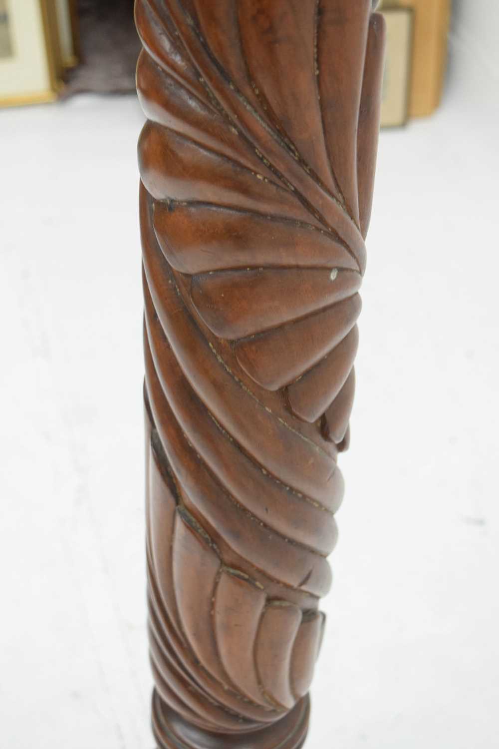 Two carved torchères - Image 6 of 15