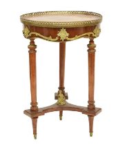 French kingwood and tulipwood occasional table