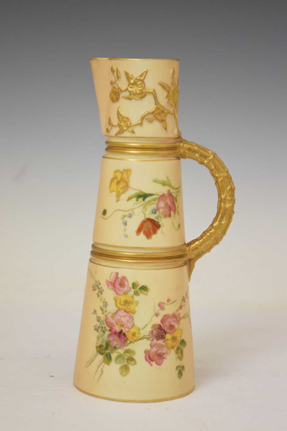 Selection of Royal Worcester blush ivory porcelain - Image 10 of 14