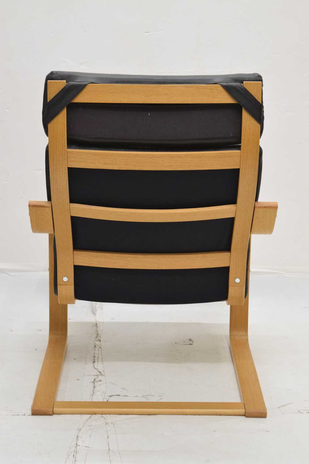 Pair of Ikea 'Poang' cantilever easy chairs - Image 4 of 9