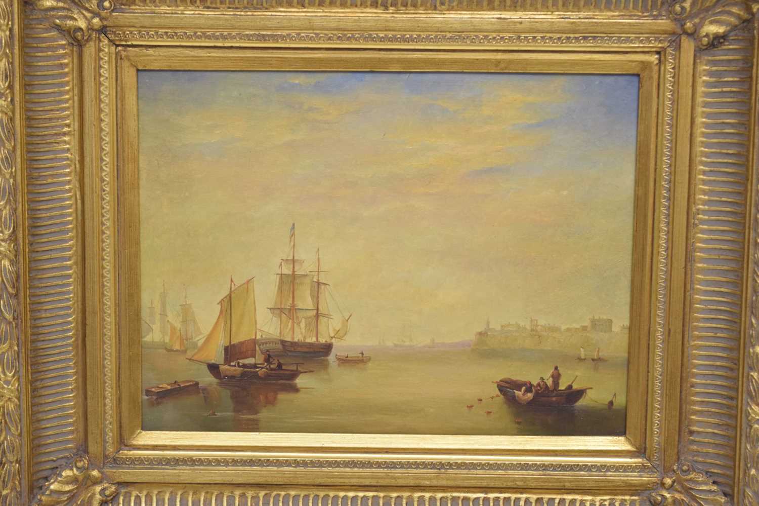 20th century Continental School - Oil on panel - Pair of maritime studies - Image 9 of 15