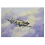 Alan King (1946-2013) - Oil on canvas - 'Hurricane VC'