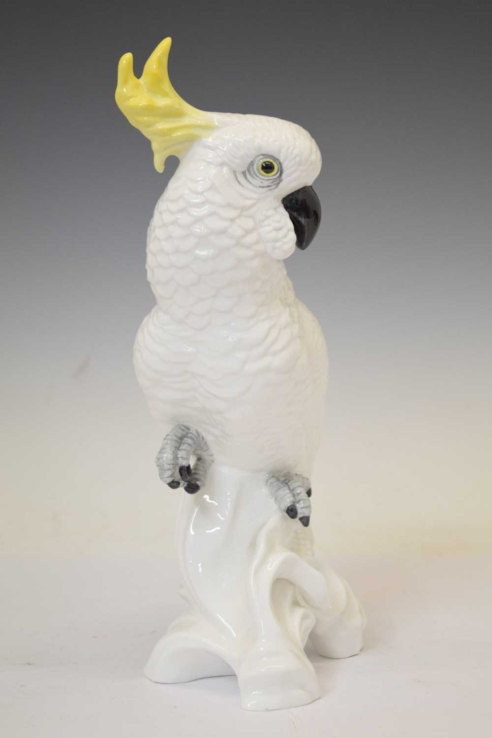 Crown Staffordshire Cockatoo and a Sylvac Hereford Bull - Image 8 of 11