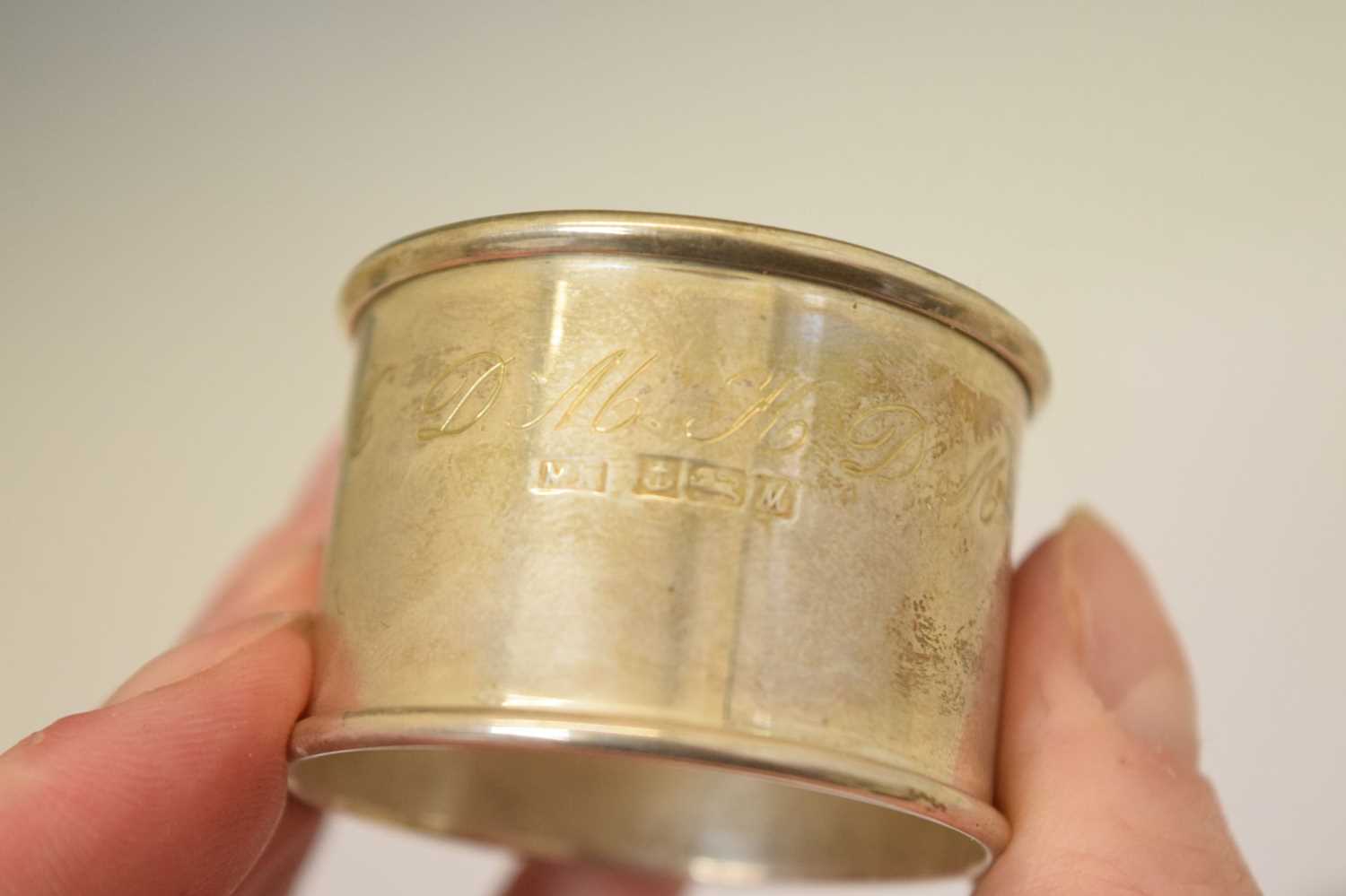 Edward VII Irish silver tot cup, etc - Image 11 of 12