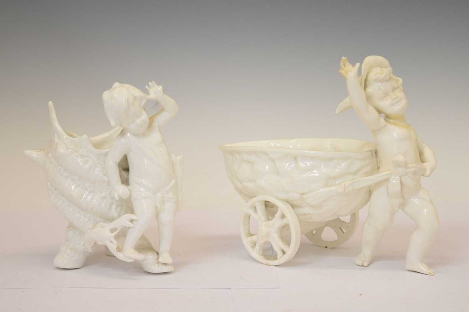 Henri Ardant & Cie - Pair of French cherub centrepieces - Image 6 of 9