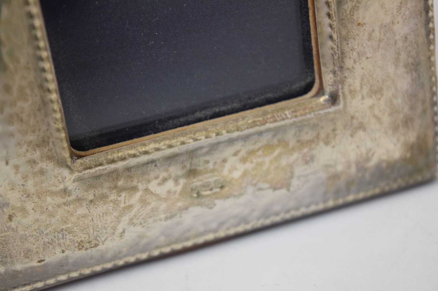 Four silver mounted easel photograph frames - Image 7 of 11