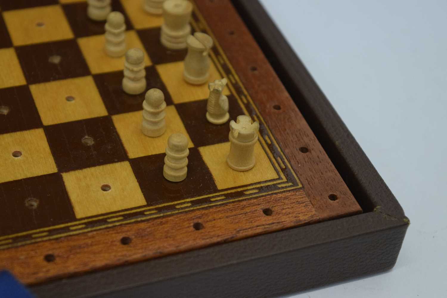 20th century travel chess set by Jaques of London - Image 6 of 7