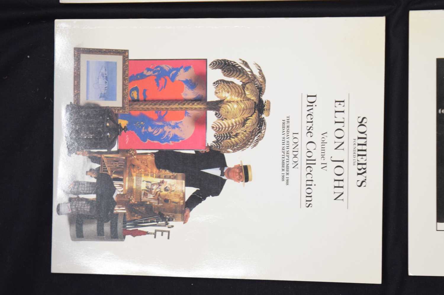 Sotheby's Elton John auction catalogue set from 6th-9th September 1988 - Image 9 of 9