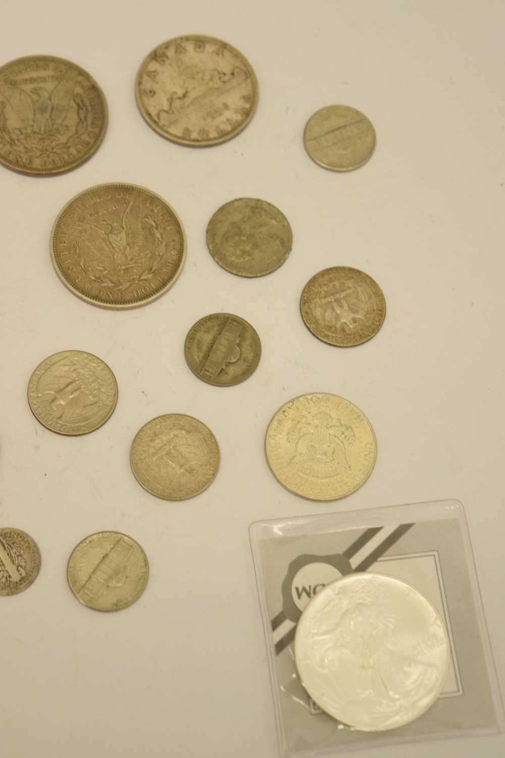 Quantity of mainly American and Canadian silver coinage - Image 5 of 5