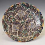 North African (Moroccan) earthenware pottery dish