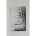 Zhang Shanzi, (1882-1940) - Chinese watercolour scroll painting